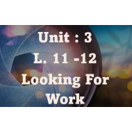 حل درس Looking For Work اللغة الإنجليزية الصف التاسع - بوربوينت