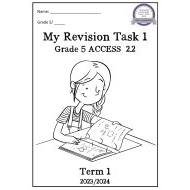 أوراق عمل Revision Task 1 اللغة الإنجليزية الصف الخامس Access