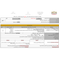 الخطة الدرسية اليومية سورة الأعراف الصف الثاني مادة التربية الإسلامية