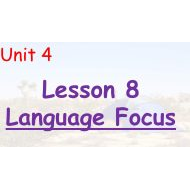 حل درس Language Focus اللغة الإنجليزية الصف الخامس - بوربوينت