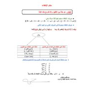 ملخص حكم الإخفاء التربية الإسلامية الصف السادس