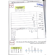 الرياضيات المتكاملة امتحان نهاية الفصل للصف السادس مع الإجابات