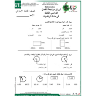 الرياضيات المتكاملة أوراق عمل للصف الثالث مع الإجابات