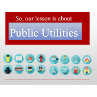 التربية الإسلامية بوربوينت درس (Public Utilities) لغير الناطقين باللغة العربية للصف الرابع