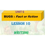 حل درس Writing اللغة الإنجليزية الصف الثالث - بوربوينت