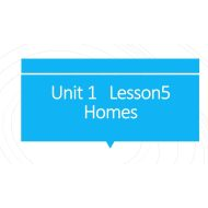 حل درس Homes اللغة الإنجليزية الصف الخامس - بوربوينت