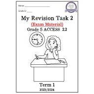 أوراق عمل Revision Task 2 اللغة الإنجليزية الصف الخامس Access