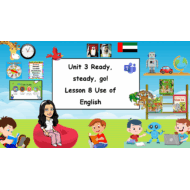 بوربوينت Lesson 8 Use of English للصف الثالث مادة اللغة الانجليزية