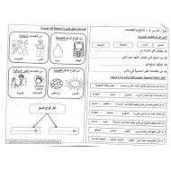 الدراسات الإجتماعية والتربية الوطنية أوراق عمل متنوعة للصف الثاني