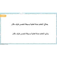 درس فأر في بيت تامر ظرف المكان اللغة العربية الصف الأول - بوربوينت