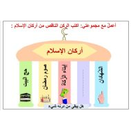 نشاط درس هل يبقى من درنه شيء التربية الإسلامية الصف الثاني - بوربوينت