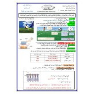 مراجعة هيكلة امتحان العلوم المتكاملة الصف الثامن