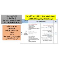 العلوم المتكاملة مراجعة - ملخص (الأرض والشمس - الأرض والقمر - مجموعتنا الشمسية) تربية خاصة للصف الرابع