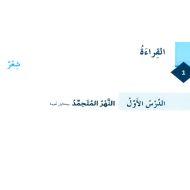 اللغة العربية بوربوينت درس (النهر المتجمد) للصف الثامن مع الإجابات