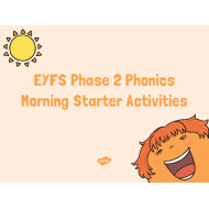 EYFS Phase 2 Phonics الصف الاول مادة اللغة الانجليزية - بوربوينت