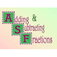 مراجعة وحدة Adding and subtracting fractions الرياضيات المتكاملة الصف الخامس - بوربوينت