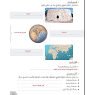 الدراسات الإجتماعية والتربية الوطنية الدرس الثالث للصف الرابع مع الإجابات