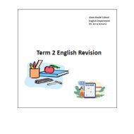 أوراق عمل Revision اللغة الإنجليزية الصف السادس Access