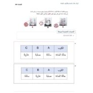 حل امتحان النهائي الجزء الإلكتروني العلوم المتكاملة الصف السادس عام الفصل الدراسي الأول 2023-2024