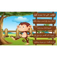 اللغة العربية بوربوينت (حرف القاف) للصف الأول