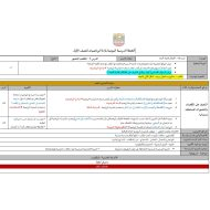 الخطة الدرسية اليومية الوحدة العاشرة الأشكال ثلاثية الأبعاد الرياضيات المتكاملة الصف الأول