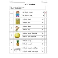 اللغة الإنجليزية أوراق عمل (مراجعة) للصف الثاني