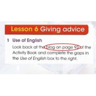 حل درس Giving advance اللغة الإنجليزية الصف الخامس - بوربوينت
