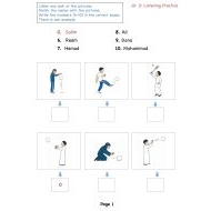 ورقة عمل Listening Practice اللغة الإنجليزية الصف الثاني