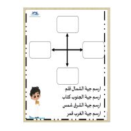 ورقة عمل الجهات الأصلية الدراسات الإجتماعية والتربية الوطنية الصف الأول