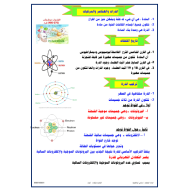 الأحياء ملخص (الكيمياء في علم الأحياء) للصف التاسع متقدم