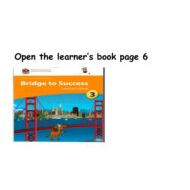 الدروس الخمسة الاولى مع الاجابات للصف الثالث مادة اللغة الانجليزية