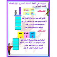 الرياضيات المتكاملة بوربوينت (تدريبات على القيمة المكانية) للصف الثالث