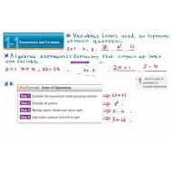 شرح الوحدة الاولى والثانية بالانجليزي الصف الحادي عشر مادة الرياضيات المتكاملة