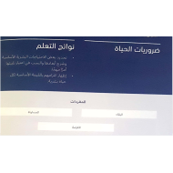 التربية الأخلاقية بوربوينت ضروريات الحياة للصف السابع