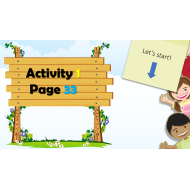 بوربوينت Activity 1 Page 33 للصف الثاني مادة اللغة الانجليزية