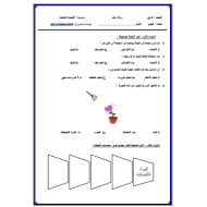 العلوم المتكاملة ورقة عمل (النباتات وتكيفها في بيئتها) للصف الرابع