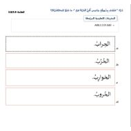 حل امتحان نهاية الفصل اللغة العربية الصف العاشر الفصل الدراسي الثالث 2023-2024