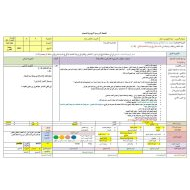 الخطة الدرسية اليومية عبد العزيز بن دخين اللغة العربية الصف الثامن