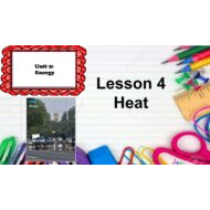 حل درس Lesson 4 Heat العلوم المتكاملة الصف الرابع - بوربوينت