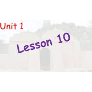 حل درس Lesson 10 اللغة الإنجليزية الصف الخامس - بوربوينت