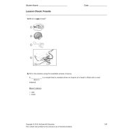 حل أوراق عمل Fossils العلوم المتكاملة الصف الثالث