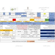 الخطة الدرسية اليومية الخريطة الدراسات الإجتماعية والتربية الوطنية الصف السادس