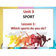 بوربوينت Lesson 1 Which sports do you do للصف السادس مادة اللغة الانجليزية