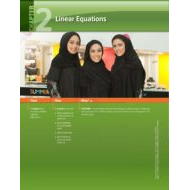 كتاب الطالب وحدة Linear Equations الرياضيات المتكاملة الصف التاسع الفصل الدراسي الأول