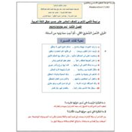 حل مراجعة النص الشعري اللغة العربية الصف الحادي عشر