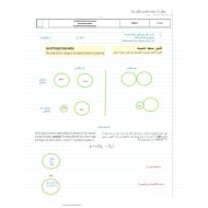 مراجعة عامة للهيكل الفيزياء الصف الثاني عشر متقدم