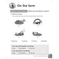 كتاب النشاط On the farm اللغة الإنجليزية الصف الثاني