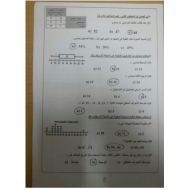 الرياضيات المتكاملة أوراق عمل للصف الثامن مع الإجابات