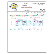 حل ورقة عمل المركبات والتغيرات الكيميائية العلوم المتكاملة الصف الخامس