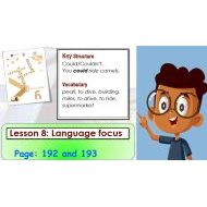 درس LESSON 8 Language focus اللغة الإنجليزية الصف السادس Access - بوربوينت